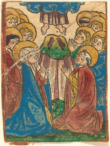 Ascension, by German 15th Century