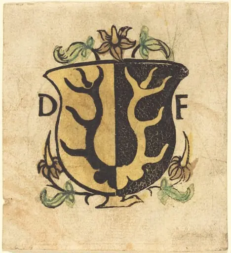 Bookplate of Dominicus Frauenfelder, by German 15th Century