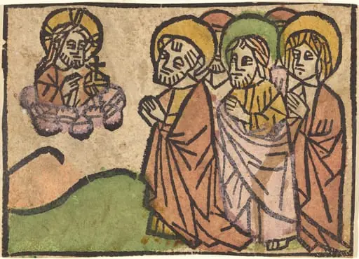 Christ Appearing to the Apostles, by German 15th Century