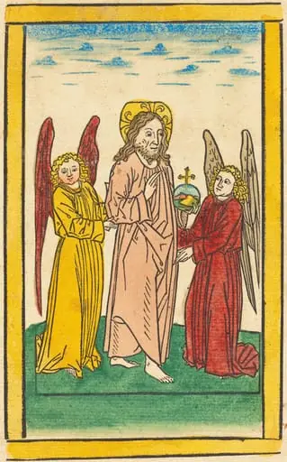 Christ as Salvator Mundi, by German 15th Century