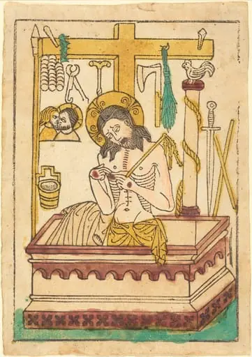 Christ as the Man of Sorrows, by German 15th Century