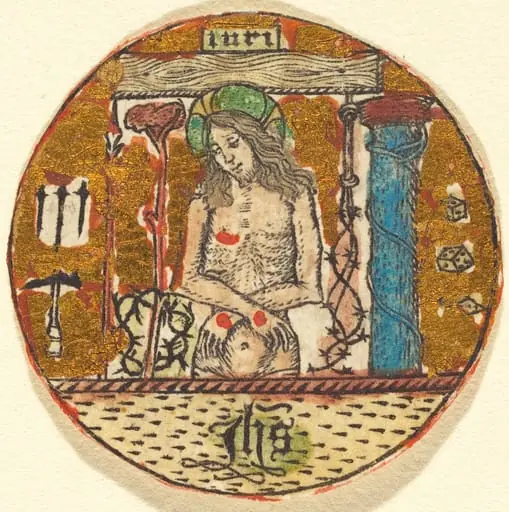 Christ as the Man of Sorrows, by German 15th Century