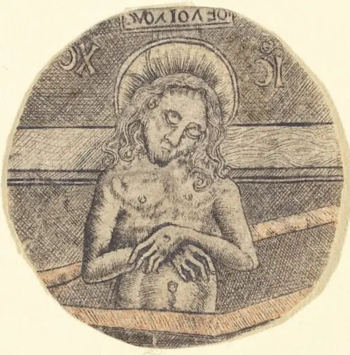 Christ as the Man of Sorrows, by German 15th Century