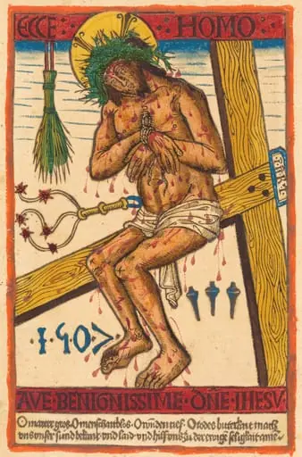 Christ as the Man of Sorrows, by German 15th Century