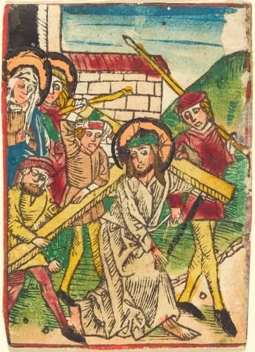 Christ Bearing the Cross, by German 15th Century