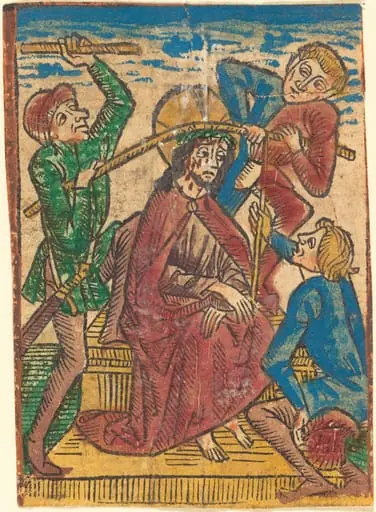 Christ Crowned with Thorns, by German 15th Century