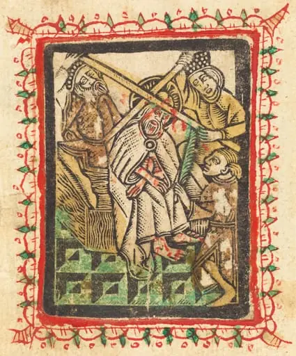 Christ Crowned with Thorns, by German 15th Century