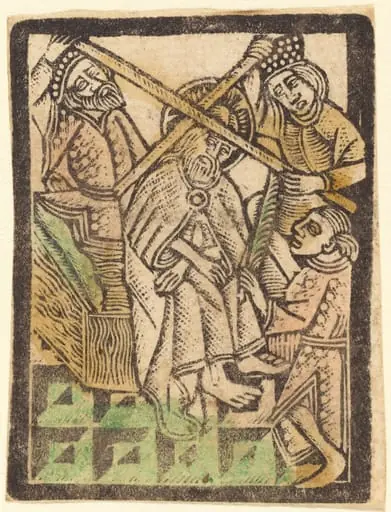 Christ Crowned with Thorns, by German 15th Century