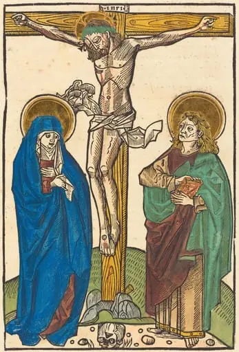Christ on the Cross, by German 15th Century