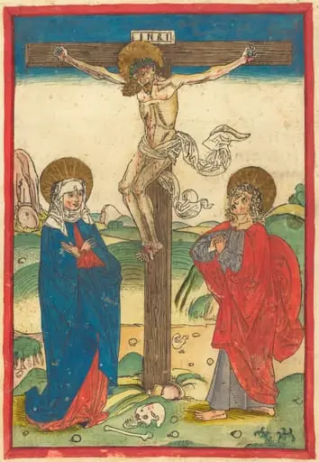 Christ on the Cross, by German 15th Century
