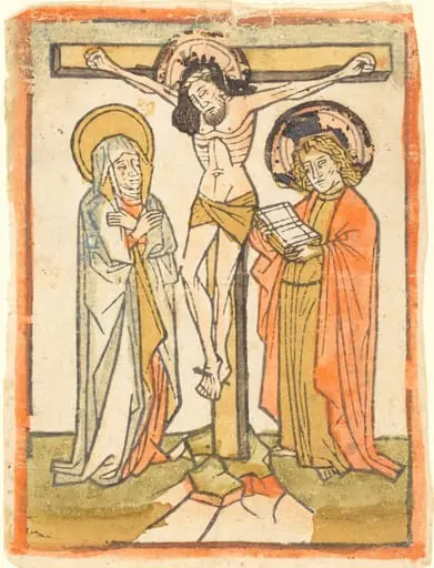 Christ on the Cross, by German 15th Century