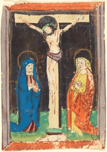 Christ on the Cross, by German 15th Century