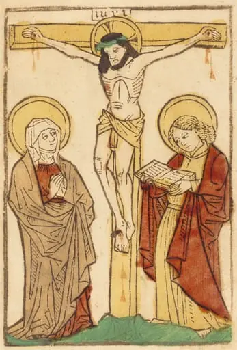 Christ on the Cross, by German 15th Century