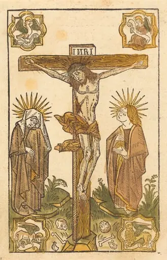 Christ on the Cross, by German 15th Century