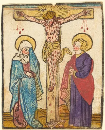 Christ on the Cross, by German 15th Century