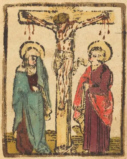 Christ on the Cross, by German 15th Century
