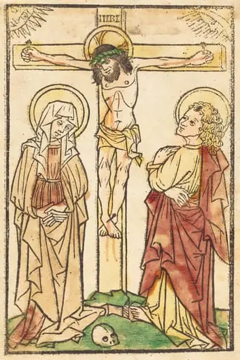 Christ on the Cross, by German 15th Century