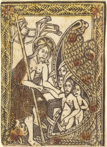 Christ's Descent in Limbo, by German 15th Century
