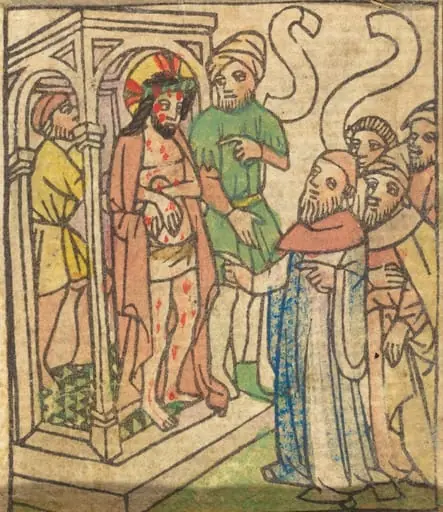 Ecce Homo [verso], by German 15th Century