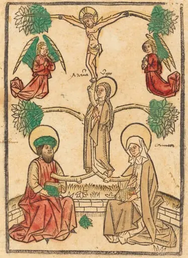 Genealogical Tree of Christ, by German 15th Century