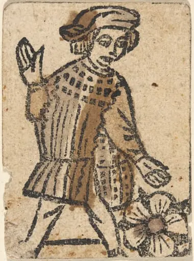 Playing Card, by German 15th Century