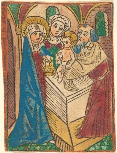 Presentation, by German 15th Century