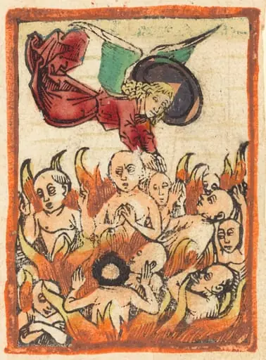 Purgatory, by German 15th Century