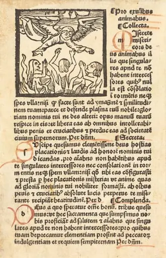Purgatory, by German 15th Century