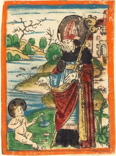 Saint Augustine, by German 15th Century