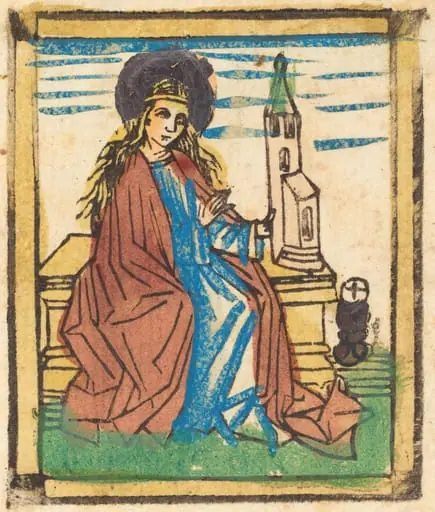 Saint Barbara, by German 15th Century