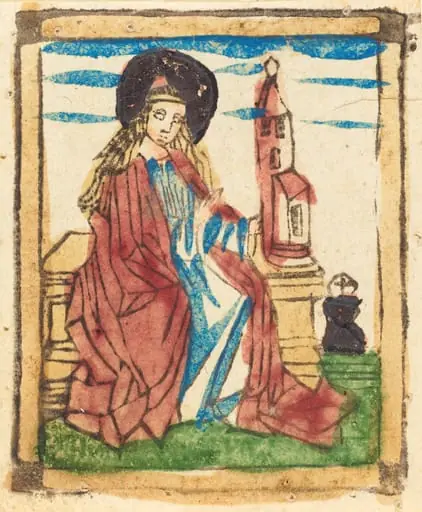 Saint Barbara, by German 15th Century
