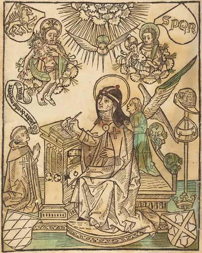 Saint Bridget, by German 15th Century