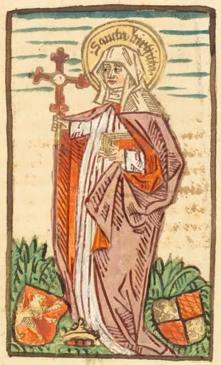 Saint Bridget, by German 15th Century