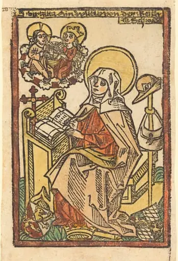 Saint Bridget, by German 15th Century