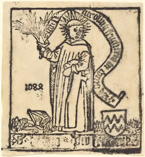 Saint Bruno, by German 15th Century