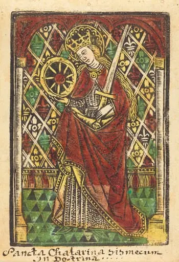 Saint Catherine, by German 15th Century