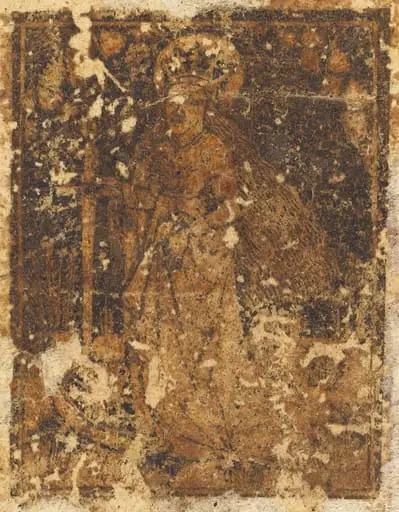 Saint Catherine [verso], by German 15th Century