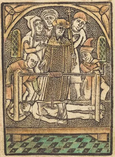 Saint Erasmus, by German 15th Century