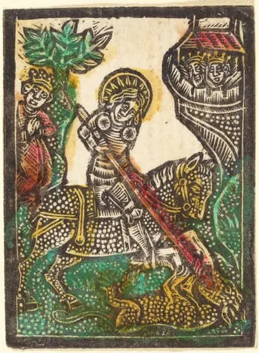Saint George, by German 15th Century