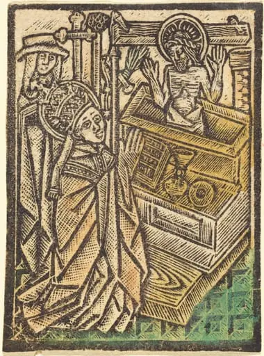 Saint Gregory, by German 15th Century