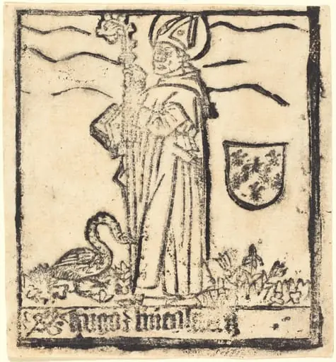 Saint Hugo of Lincoln (or Saint Hugo of Avalon), by German 15th Century