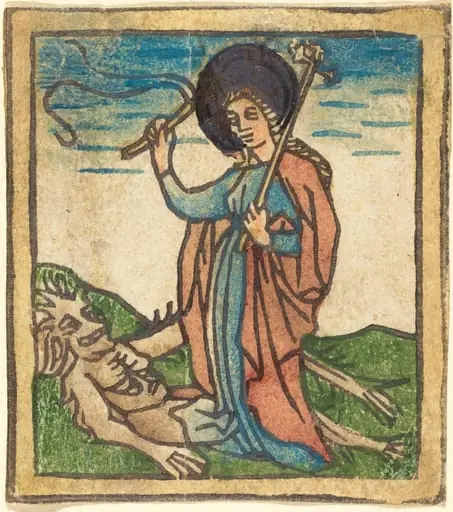 Saint Juliana, by German 15th Century