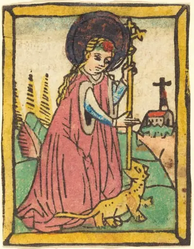 Saint Margaret, by German 15th Century
