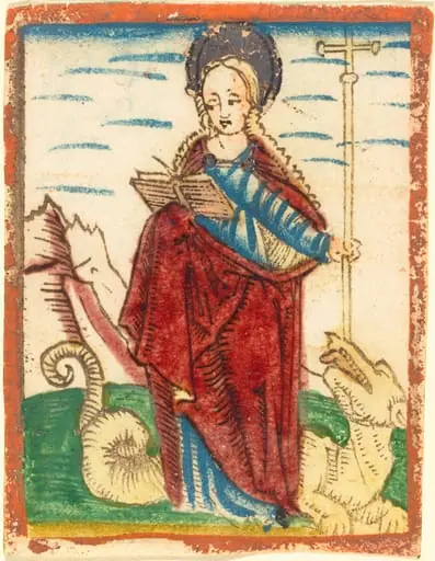 Saint Margaret, by German 15th Century