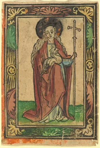 Saint Margaret, by German 15th Century