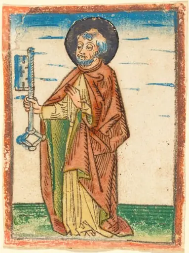 Saint Peter, by German 15th Century