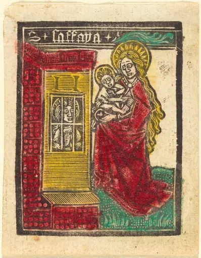Saint Sophia, by German 15th Century, 1480