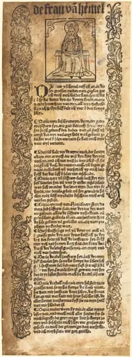 Song to the Madonna, by German 15th Century