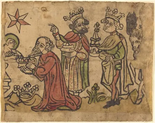 The Adoration of the Magi, by German 15th Century