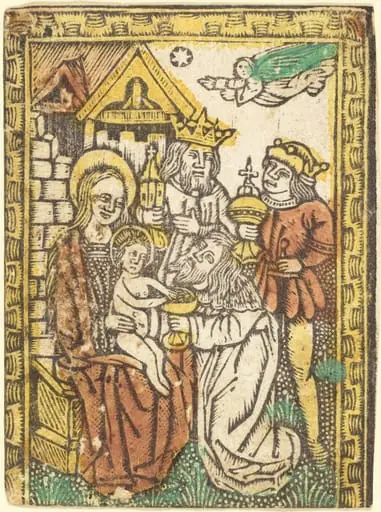 The Adoration of the Magi, by German 15th Century